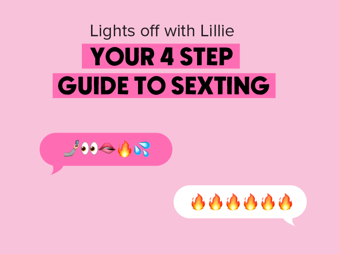 Your 4 Step Guide To Sexting